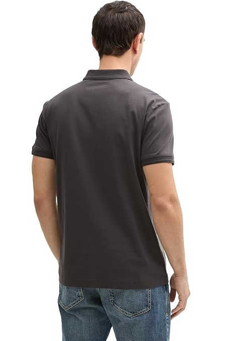 Поло Men's Polo 1045630-10899 Tom Tailor Темно-сірий M, фото №2