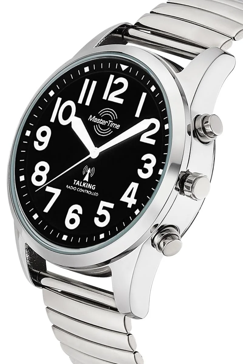 Годинник Master Time Радіокерований Кварцовий Чоловічий Аналоговий з Металевим Ремінцем, фото №2