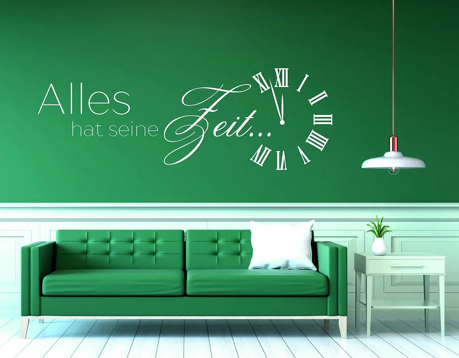 Наклейка на стіну tjapalo w-pkm385 Everything Has Its Time Ш 170 x В 58 см, фото №1