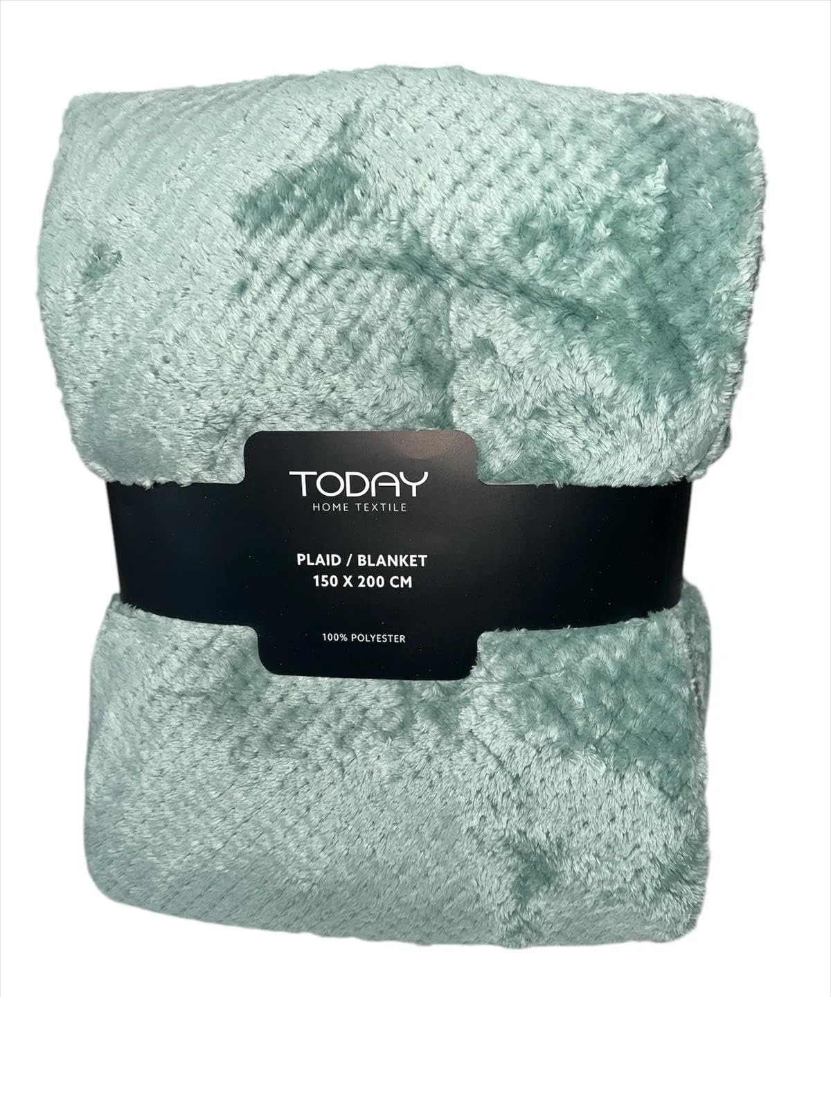 Покривало Today Home Cuddly 150 x 200 см, м'ятний, 100% поліестер, фото №1