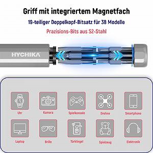 Набор прецизионных отверток HYCHIKA 39-в-1 synthetic.ua - Фото 1