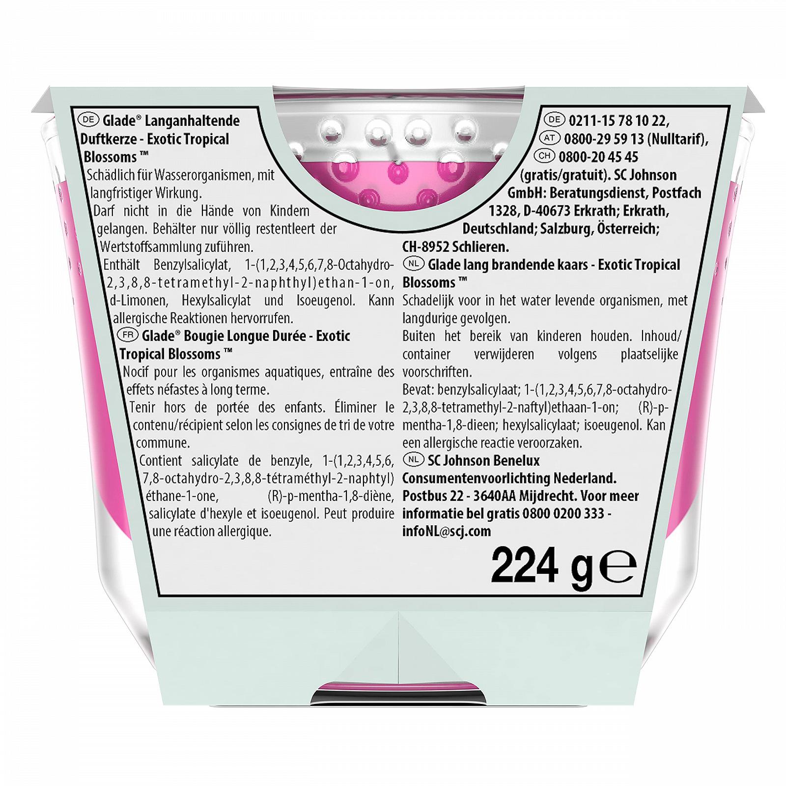 Свічка Glade Jar Romantic Vanilla, фото №3