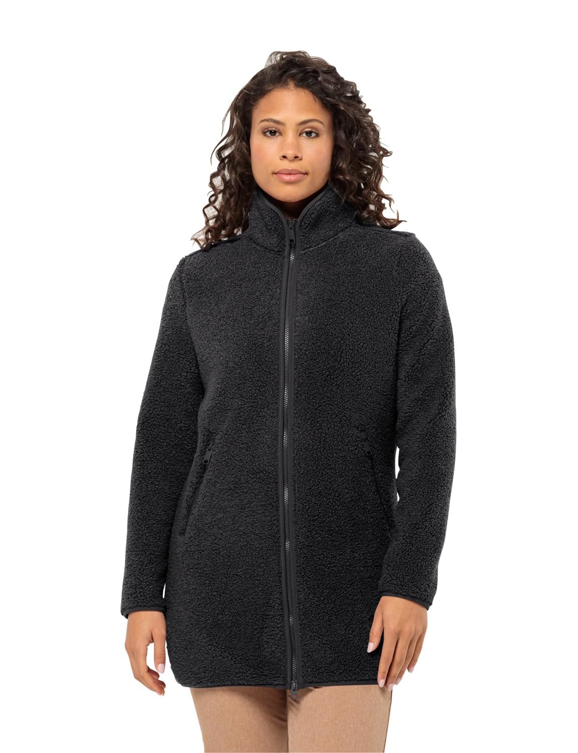 Флісова куртка Jack Wolfskin High Curl Coat W, фото №1 Флісова куртка Jack Wolfskin High Curl Coat W, фото №1