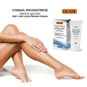 Восстанавливающий крем для стоп и ног Guam Thalasso Podos 100 мл synthetic.ua - Фото 1