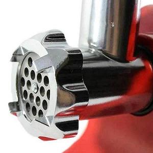 Мясорубка электрическая Domotec MS-2017 1500W Красная - Фото 1