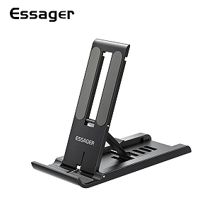 Держатель-стойка Sailing Desktop ESSAGER для телефону чорний - Фото 1