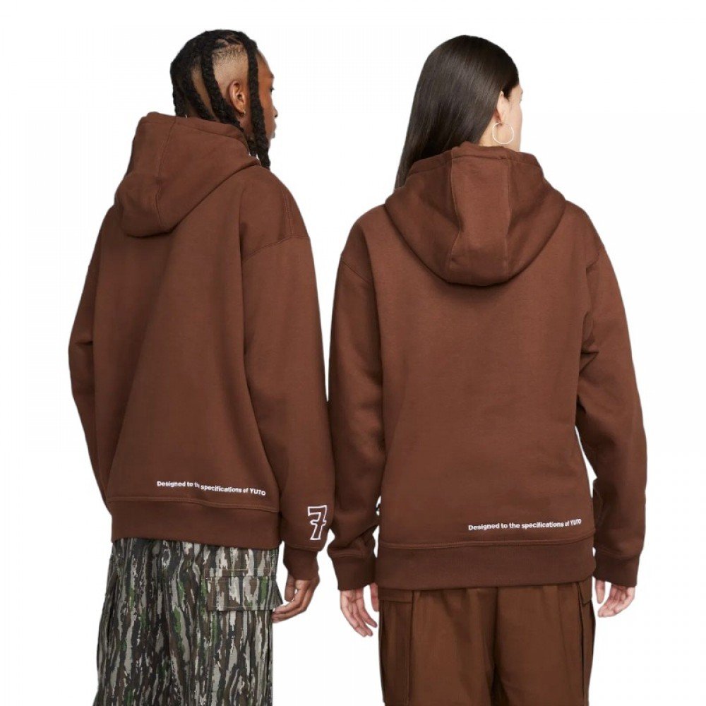Худі Nike SB x Yuto Horigome Fleece Pullover Hoodie Brown XL, фото №3