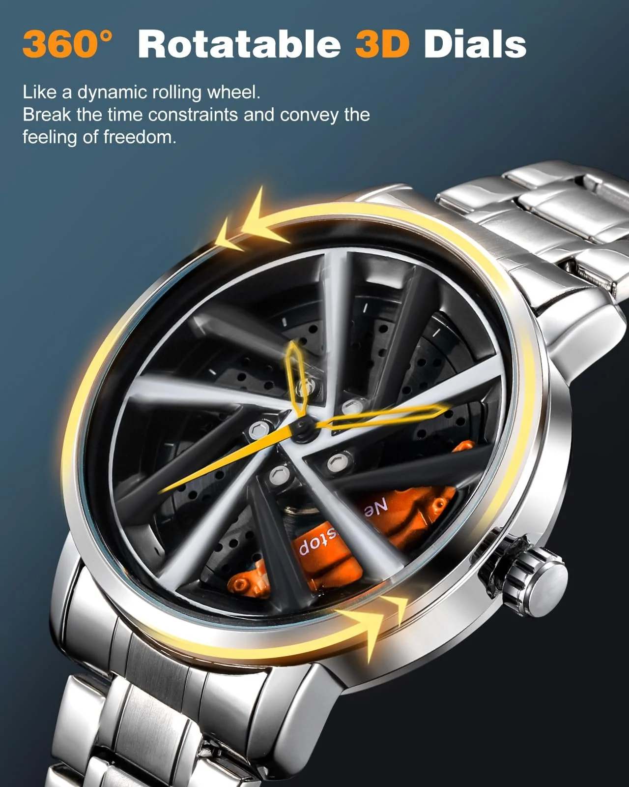 Аналоговий годинник CIVO Чоловічий тренд: Дизайнерський, фото №6