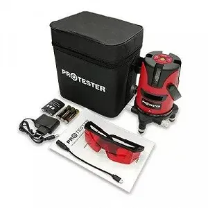 Лазерный нивелир Protester 2 линии 1H/1V красный луч LL602R ціна на synthetic.ua - Фото 1 Лазерный нивелир Protester 2 линии 1H/1V красный луч LL602R synthetic.ua - Фото 1