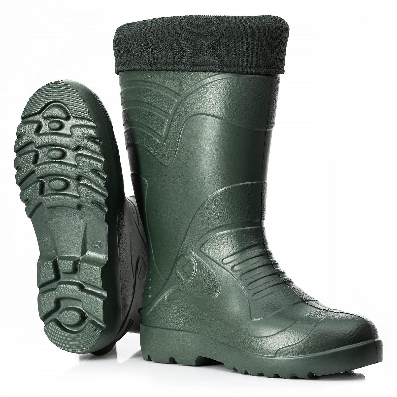 Сапоги CLIMBR Ultralight Lined Wellington Men's EVA Warm Winter утеплённые для рыбалки, работы 40-49, фото №1