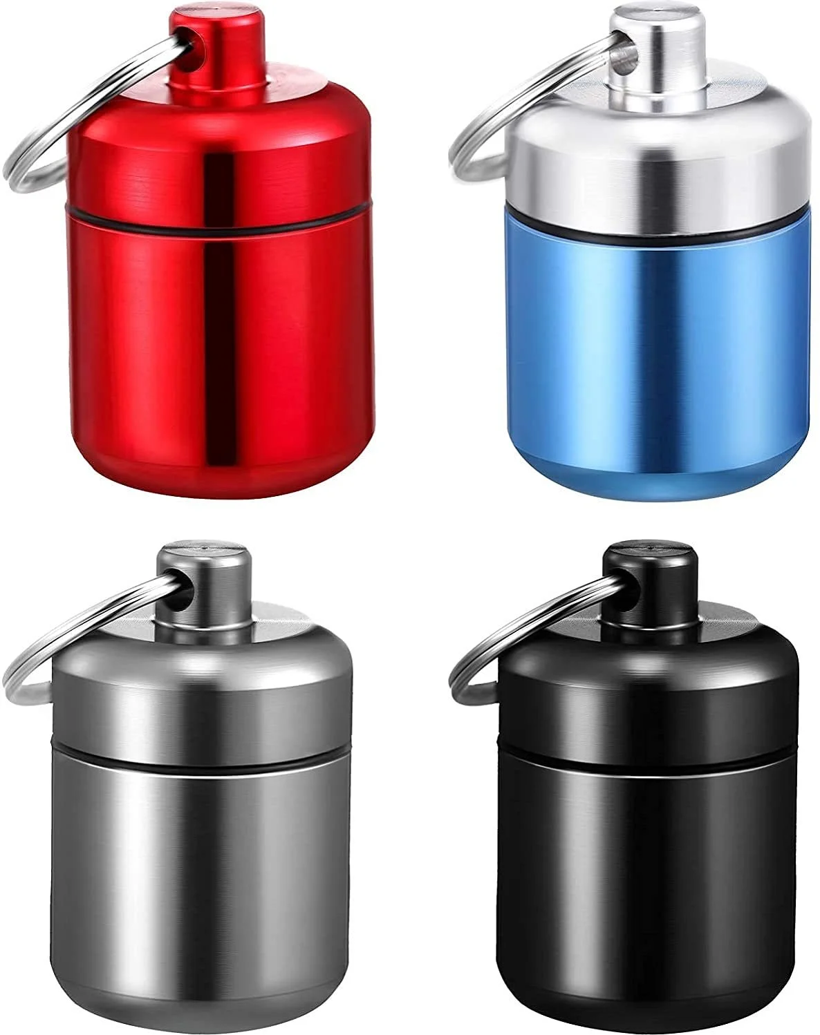 Брелок Eruinfang 4 шт. Водонепроникний брелок Портативний для подорожей, вулиці, кемпінгу, фото №1