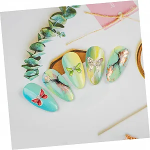 Подвески для ногтей 40 шт. Бабочка synthetic.ua - Фото 1