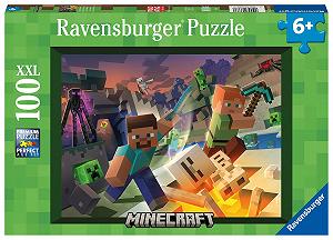 Пазл Ravensburger Minecraft Monster 13333 100 XXL елементів 6+ - Фото 1