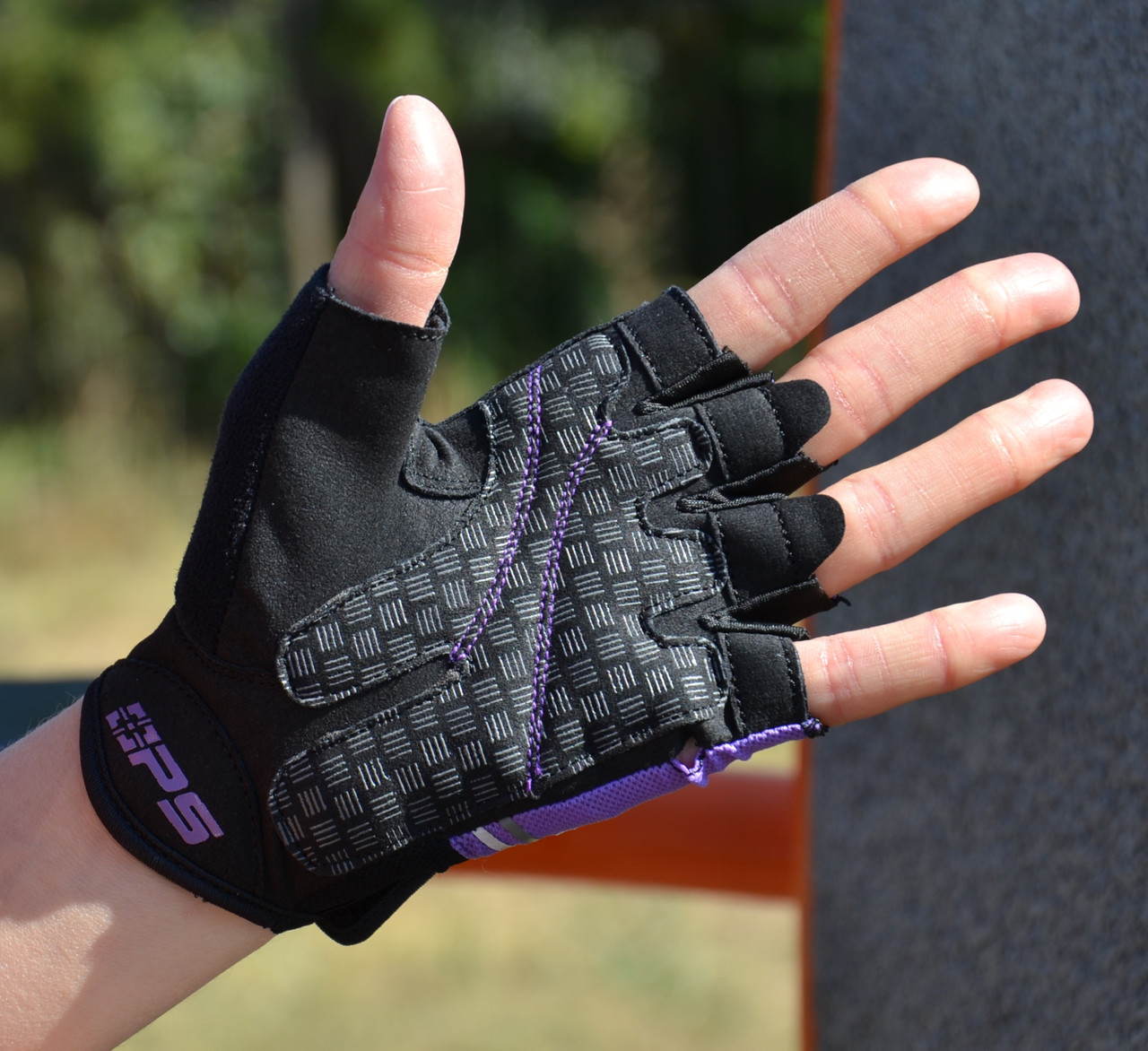Рукавички для фітнесу Power System PS-2920 Fit Girl Evo Purple S, фото №6