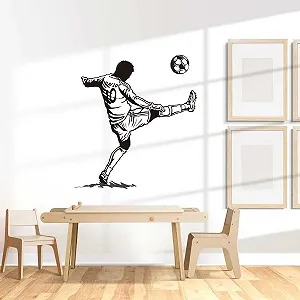 Наклейка на стіну WFB41 Football Player 7 розмірів 13 дизайнів 21 колір synthetic.ua - Фото 1
