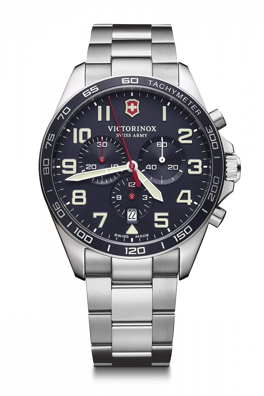 Часы Victorinox Fieldforce Classic Chrono 42 мм, Швейцарские, Аналоговые Кварцевые, Водонепроницаемые до 100 м, Сапфировое стекло, Кожаный ремешок, фото №1 Часы Victorinox Fieldforce Classic Chrono 42 мм, Швейцарские, Аналоговые Кварцевые, Водонепроницаемые до 100 м, Сапфировое стекло, Кожаный ремешок, фото №1