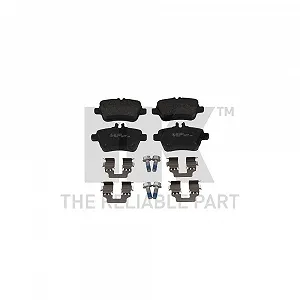 Комплект тормозных колодок, дисковый тормоз NK 223370 для MERCEDES-BENZ INFINITI Задняя ось - Фото 1