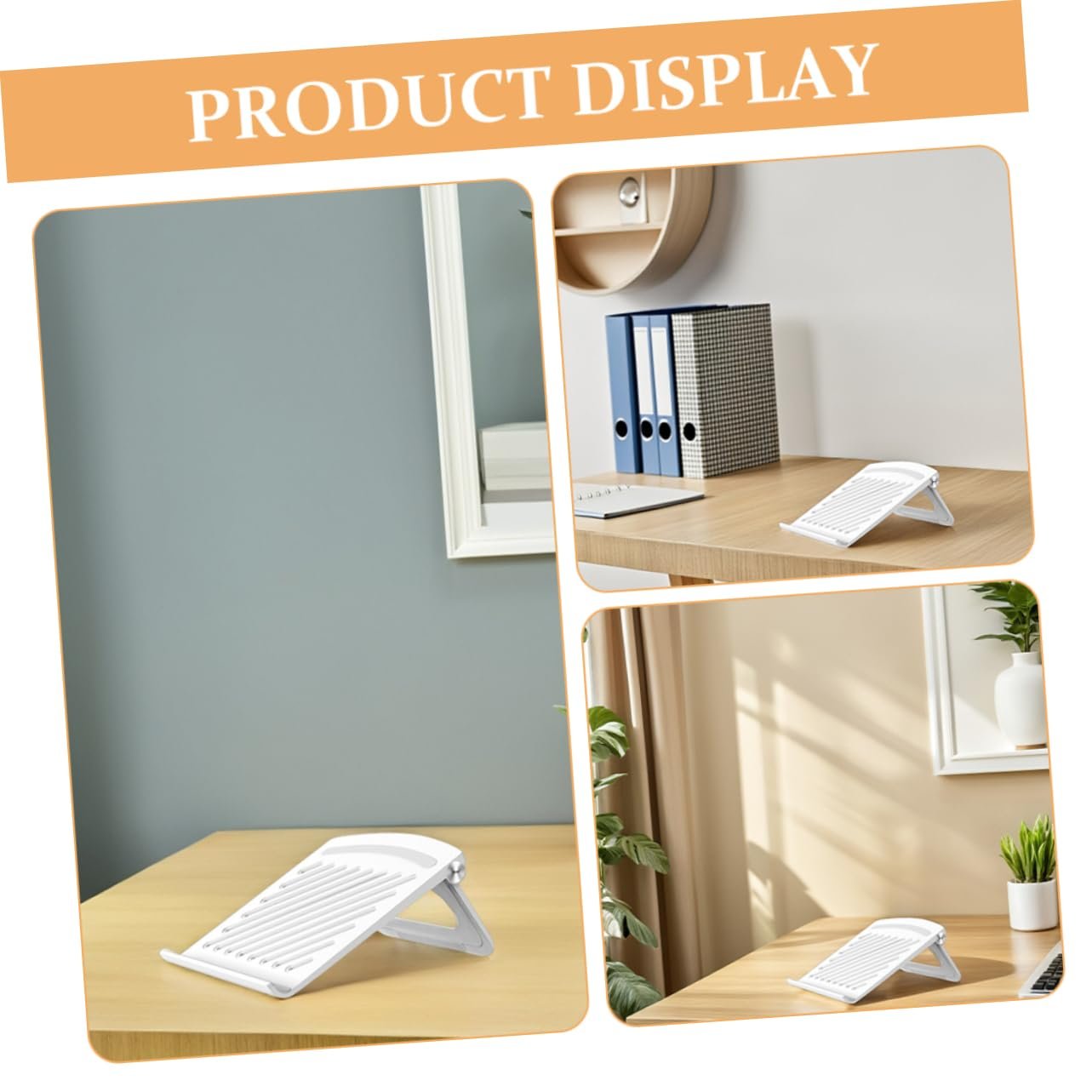 Підставка для ноутбука Homoyoyo складана, багатокутна, стабільна настільна, фото №3