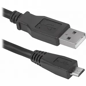 Дата кабель USB 2.0 AM to Micro 5P 1.8m Defender (87459) - Фото 1