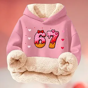 Худі 67-Drucke з принтом 67 Колір synthetic.ua - Фото 1