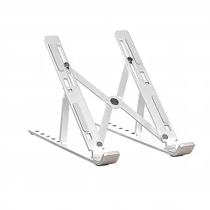 Подставка для ноутбука Алюминиевый сплав Серебристый - Фото 1