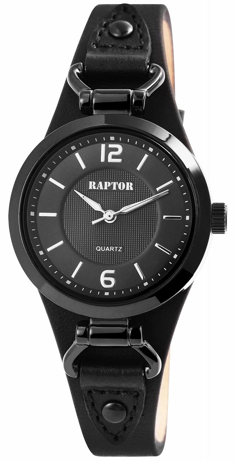 Часы Raptor Classic RA10148 Женские Кожаный Ремешок Люминесцентные Стрелки Аналоговые Кварцевые, фото №1