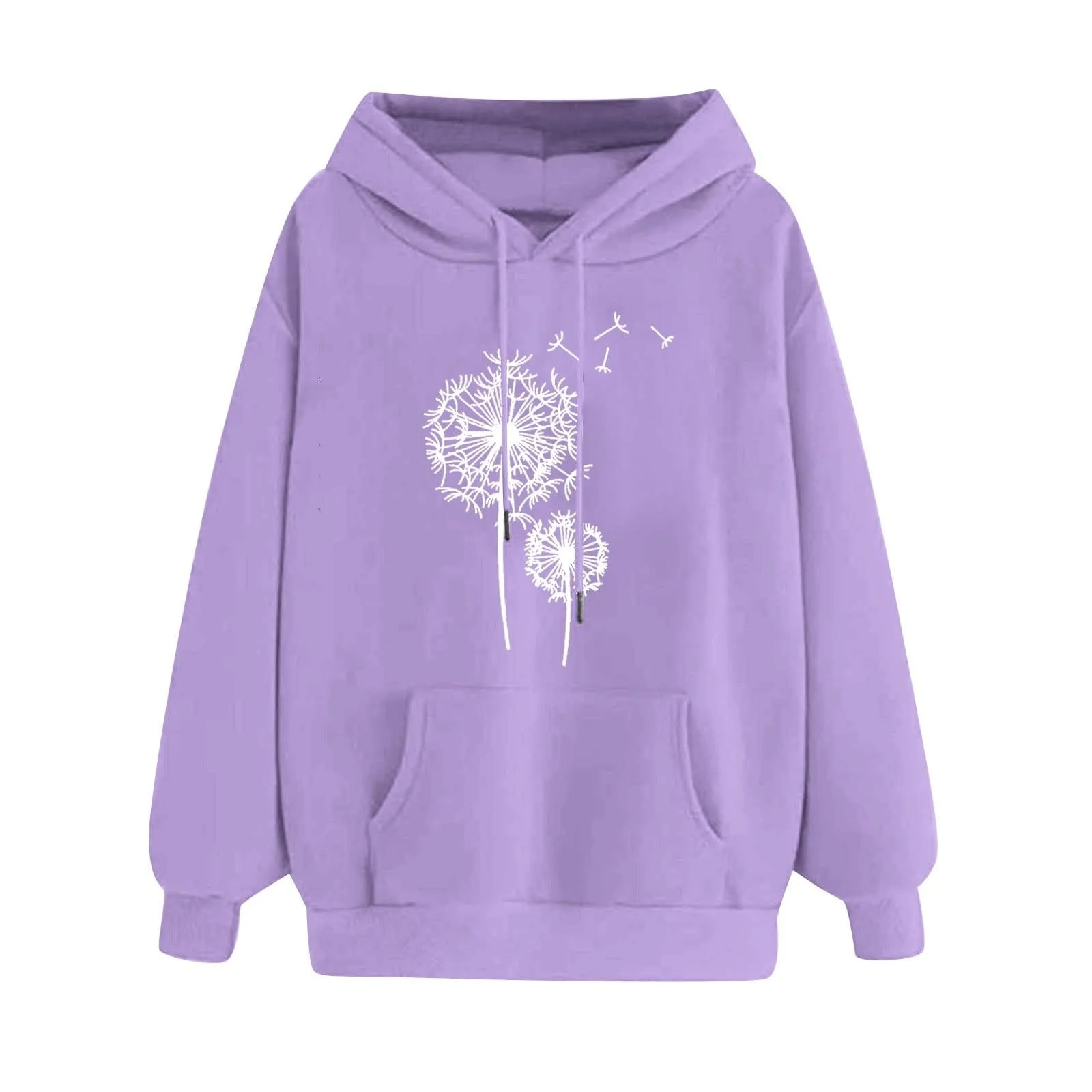 Пуловер Qixiu З капюшоном з довгими рукавами, фото №1