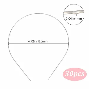 Обруч GORGECRAFT 1 мм Широкий Сріблястий ціна на synthetic.ua - Фото 1 Обруч GORGECRAFT 1 мм Широкий Сріблястий synthetic.ua - Фото 1