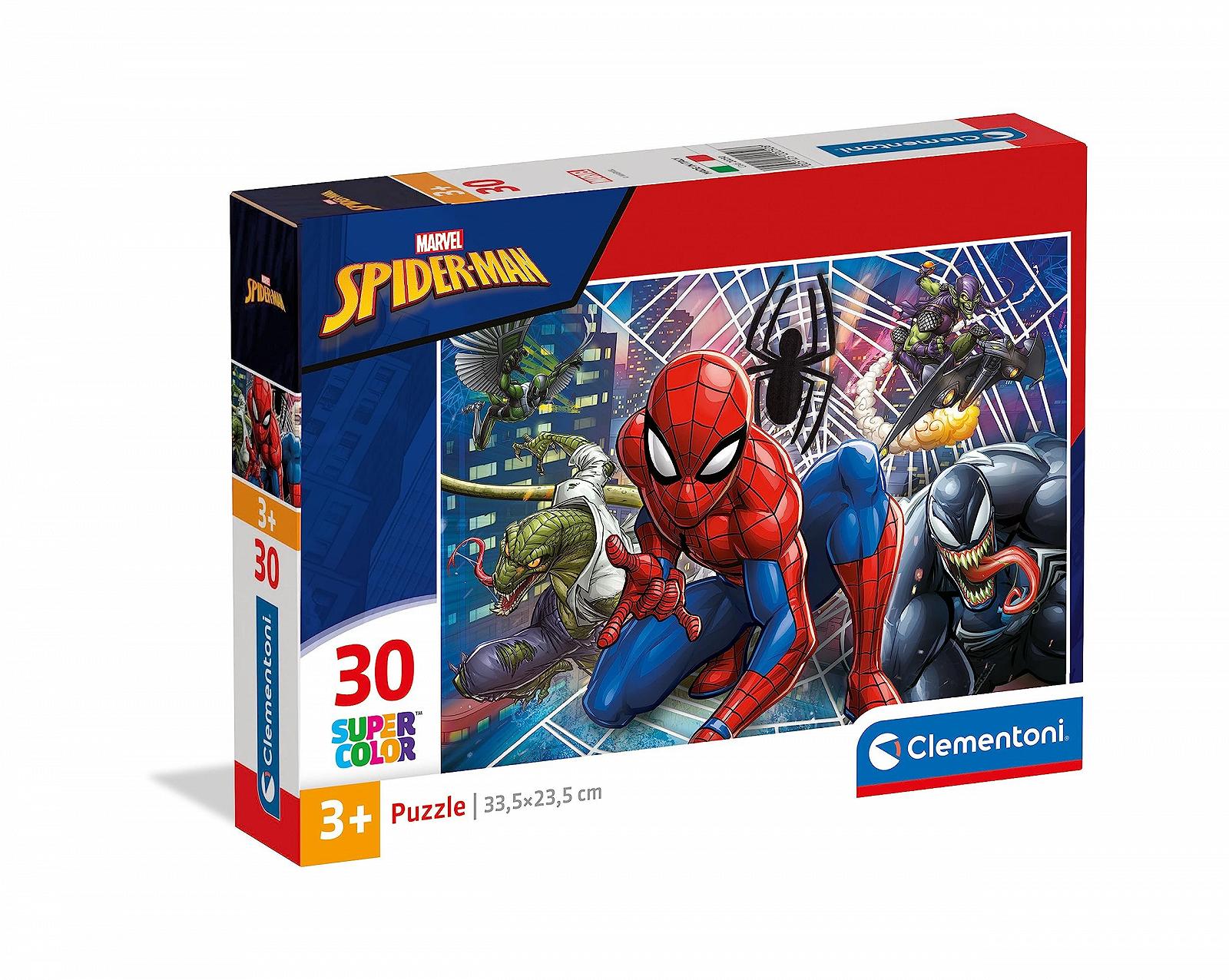 Puzzle Clementoni Supercolor Spiderman 20250 30 деталей 33.5 x 23.5 cm 3+ года, фото №1 Puzzle Clementoni Supercolor Spiderman 20250 30 деталей 33.5 x 23.5 cm 3+ года, фото №1