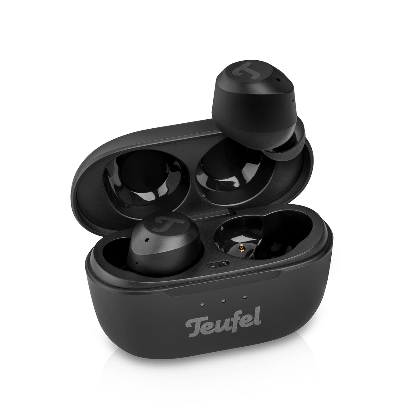 Навушники Teufel Real Blue TWS Bluetooth Вставні з гібридним активним шумопоглинанням (ANC) Чорний, фото №2 Навушники Teufel Real Blue TWS Bluetooth Вставні з гібридним активним шумопоглинанням (ANC) Чорний, фото №2