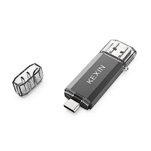 Купить USB-флеш-накопитель KEXIN 128 ГБ USB 3.0 Type-C USB-A 110 МБ/с - Фото 1 USB-флеш-накопитель KEXIN 128 ГБ USB 3.0 Type-C USB-A 110 МБ/с - Фото 1
