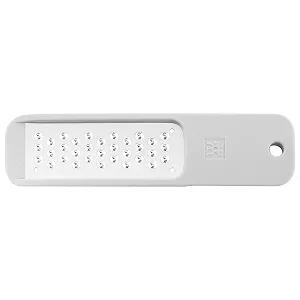 Міні-терка ZWILLING Z-Cut, лезо з нержавіючої сталі, пластиковий корпус, технологія двостороннього натирання, сіра synthetic.ua - Фото 1