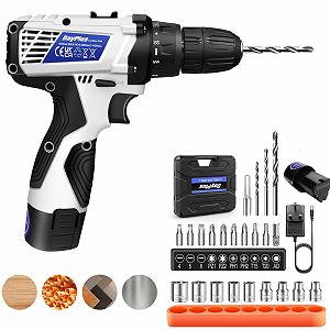 Купити Шурупокрут Cordless Screwdriver Set 16.8 V Білий - Фото 1 Шурупокрут Cordless Screwdriver Set 16.8 V Білий - Фото 1