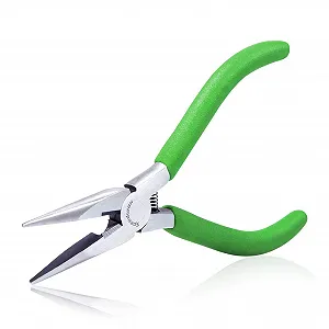 Длинногубцы SPEEDWOX Mini, 14 см, для ювелирных изделий, с гладкими и плоскими губками - Фото 1