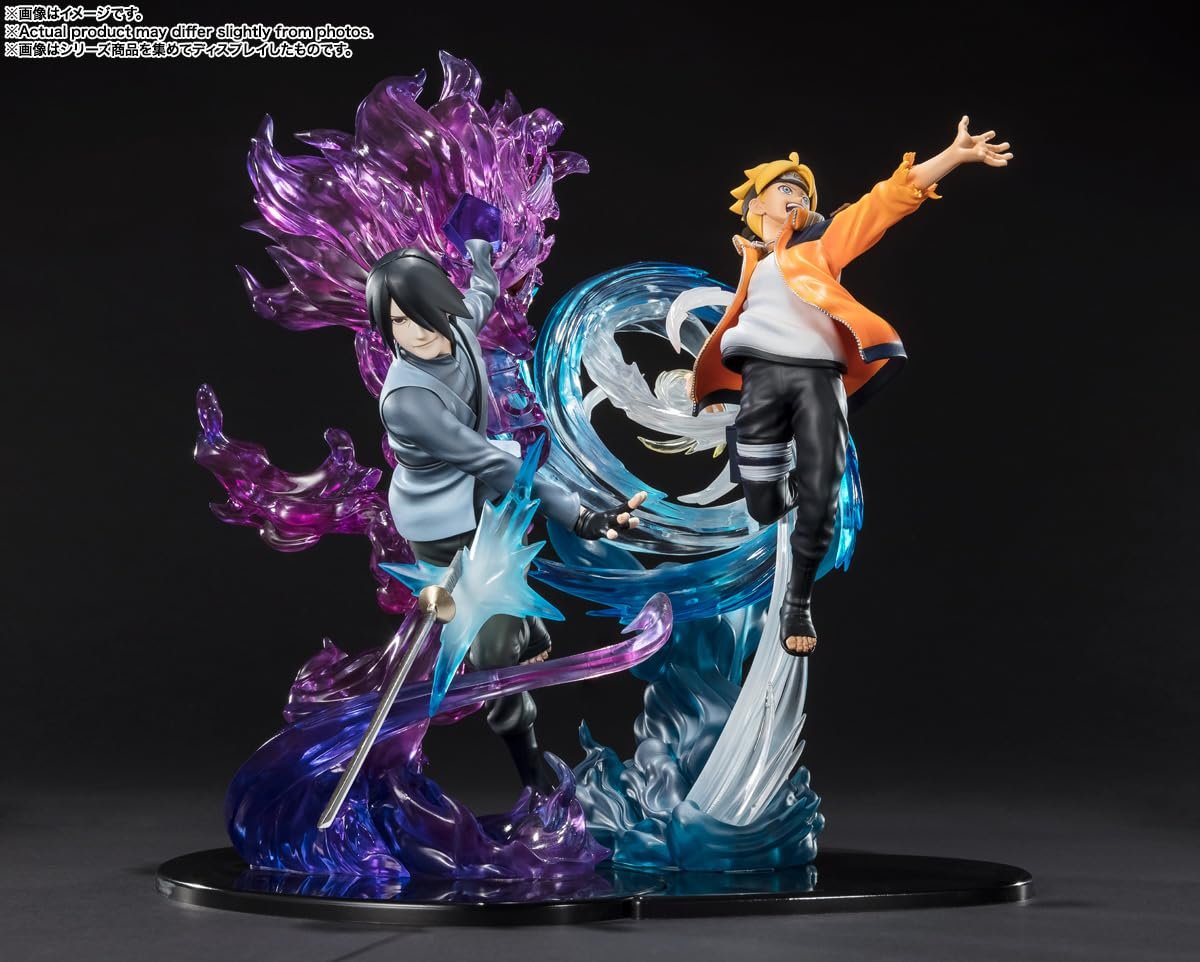 Фігурка Tamashii Nations Boruto: Naruto Next Generations Sasuke Uchiha Boruto Kizuna Relation, Bandai Spirits FiguartsZERO, фото №7