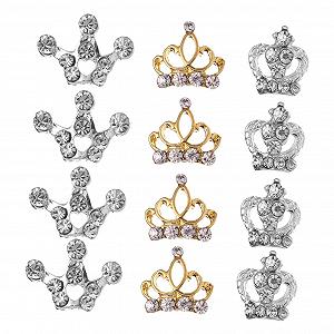 у формі корони Housoutil  з блискітками для манікюру Елегантні - Фото 1