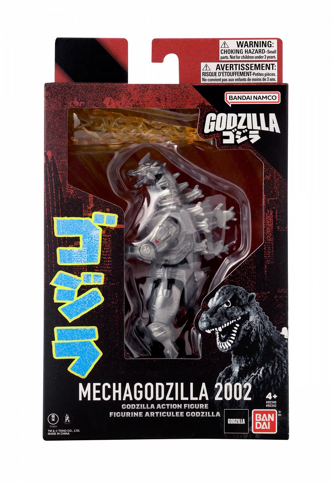 Фигурка Меха Годзиллы 2002, 6 дюймов, ПВХ, в оконной коробке, фото №4