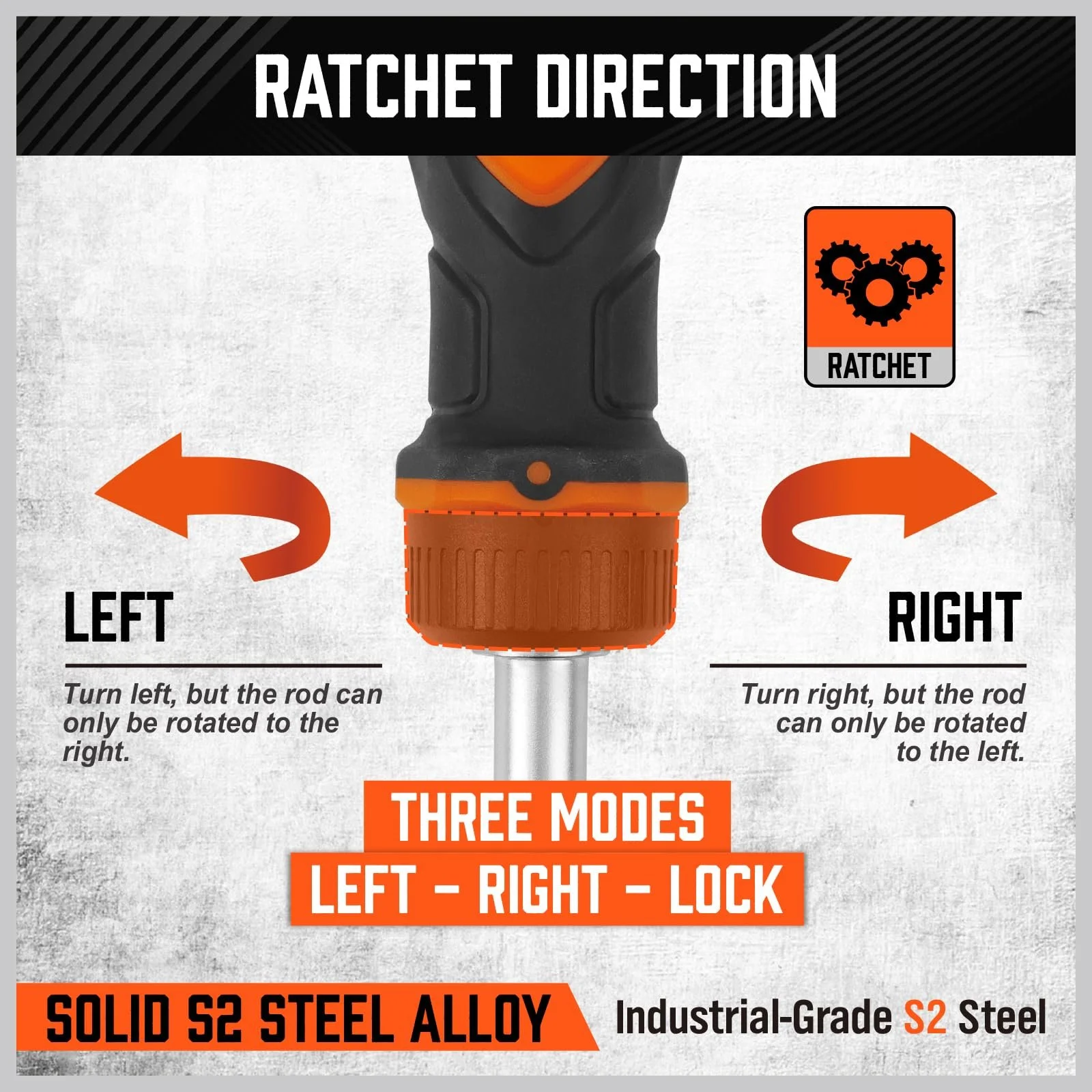 Викрутка магнітна регульована HORUSDY 14 в 1 з набором біт S2 13 шт., фото №6
