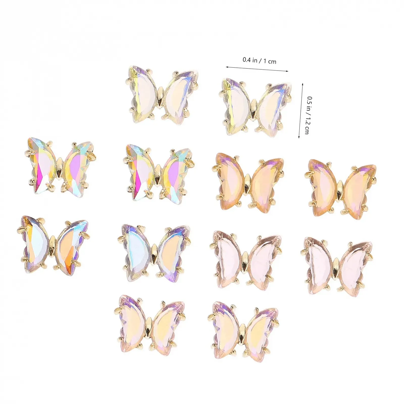 Прикраса для нігтів Метелик Healeved, фото №7