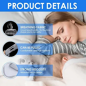 Ремешок на подбородок против храпа Регулируемое вспомогательное средство для сна synthetic.ua - Фото 1