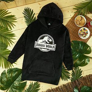 Худи-одеяло Jurassic World Oversized для детей, мальчиков и девочек, подростков synthetic.ua - Фото 1