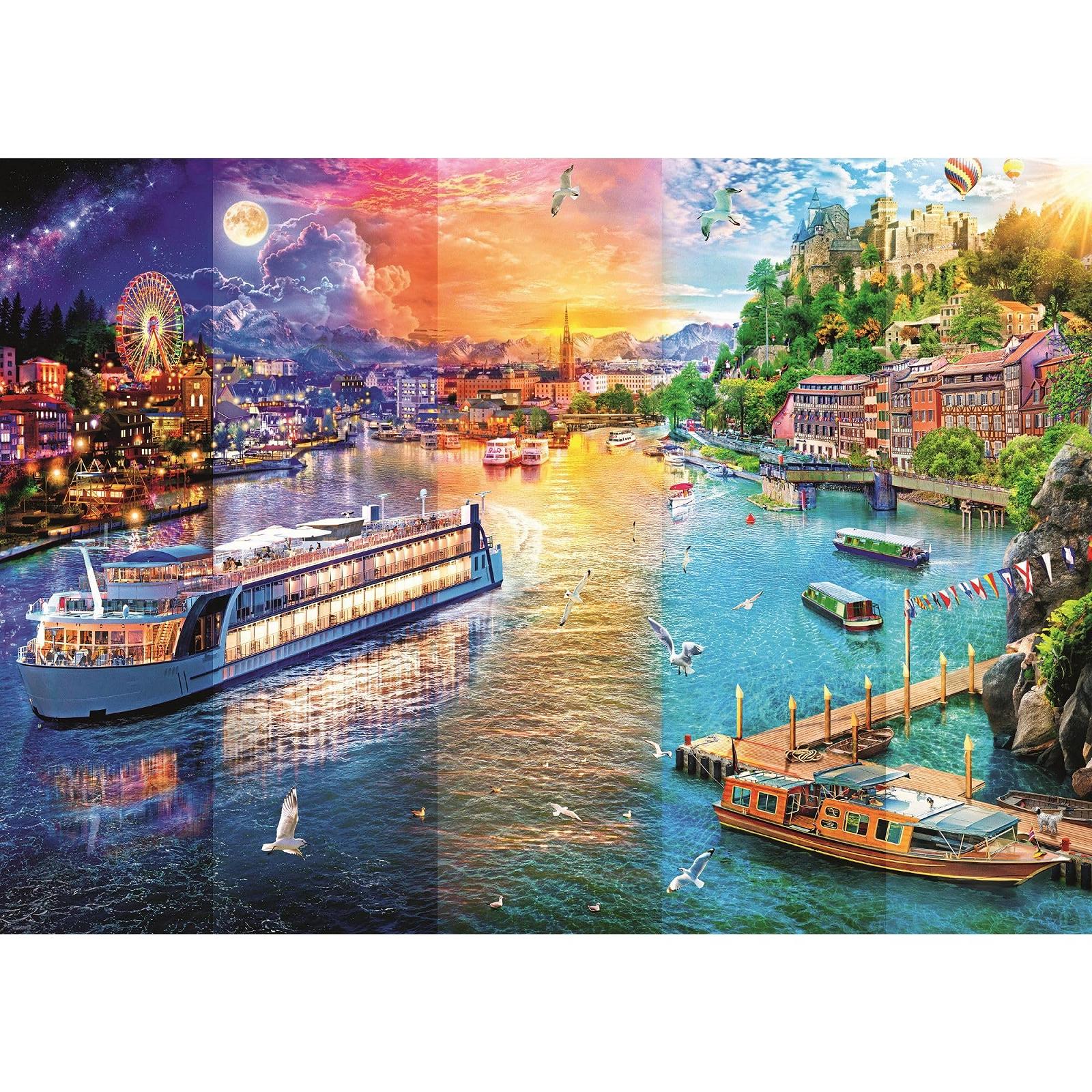 Пазлы Trefl River Cruise 1000 элементов, фото №2