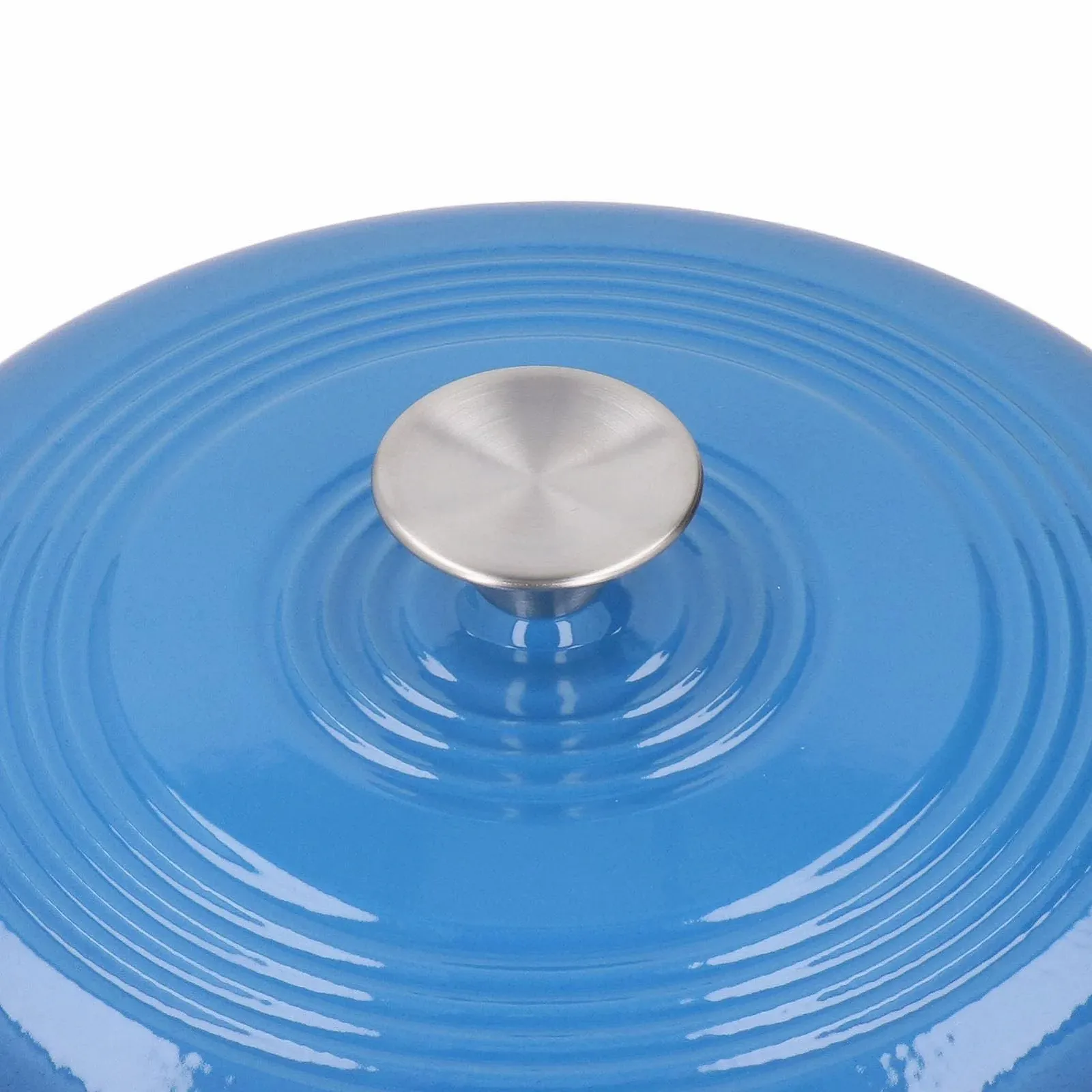 Кастрюля для духовки Fafeicy Эмалированная Круглая Чугунная 7050.00 г, фото №7