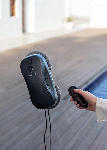 Робот для мойки окон CREATE WIPEBOT PRO/Automatic с Wi-Fi/Двойной слив воды, 2 уровня распыления, обнаружение углов и краев, страховочный трос 5 м, резервуар 60 мл synthetic.ua - Фото 1