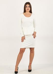 Платье Enna Levoni S Молочный (ND-3185-Milk) - Фото 1