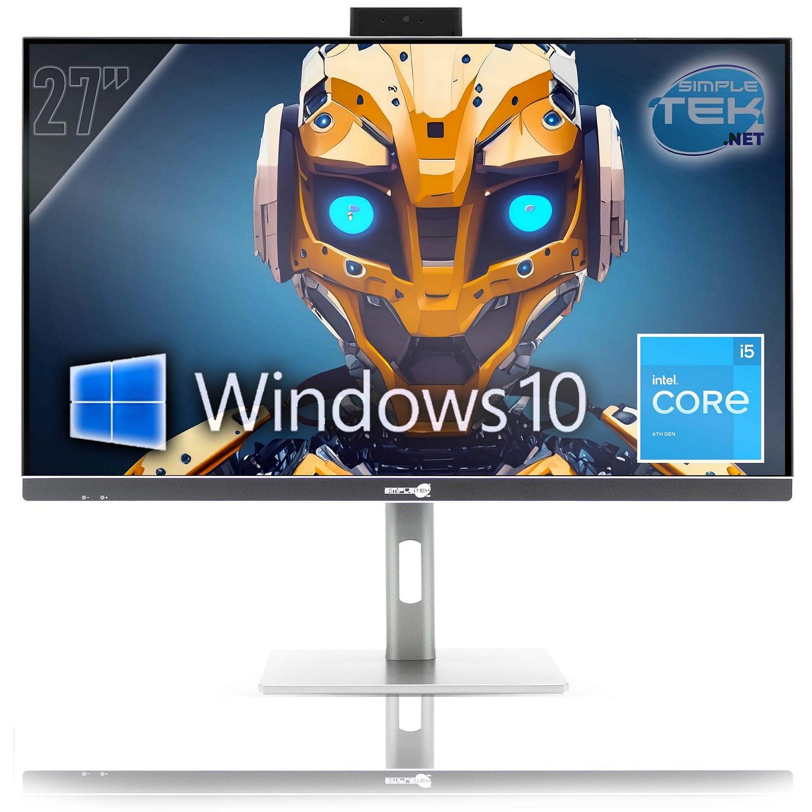 Все-в-одному Simpletek ПК 27 дюймів 4K Core i5 з ARC A380 6GB GDDR6, фото №1