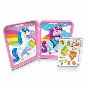 Магнитная игра Одень единорога укр [tsi222305-TSI] - Фото 1