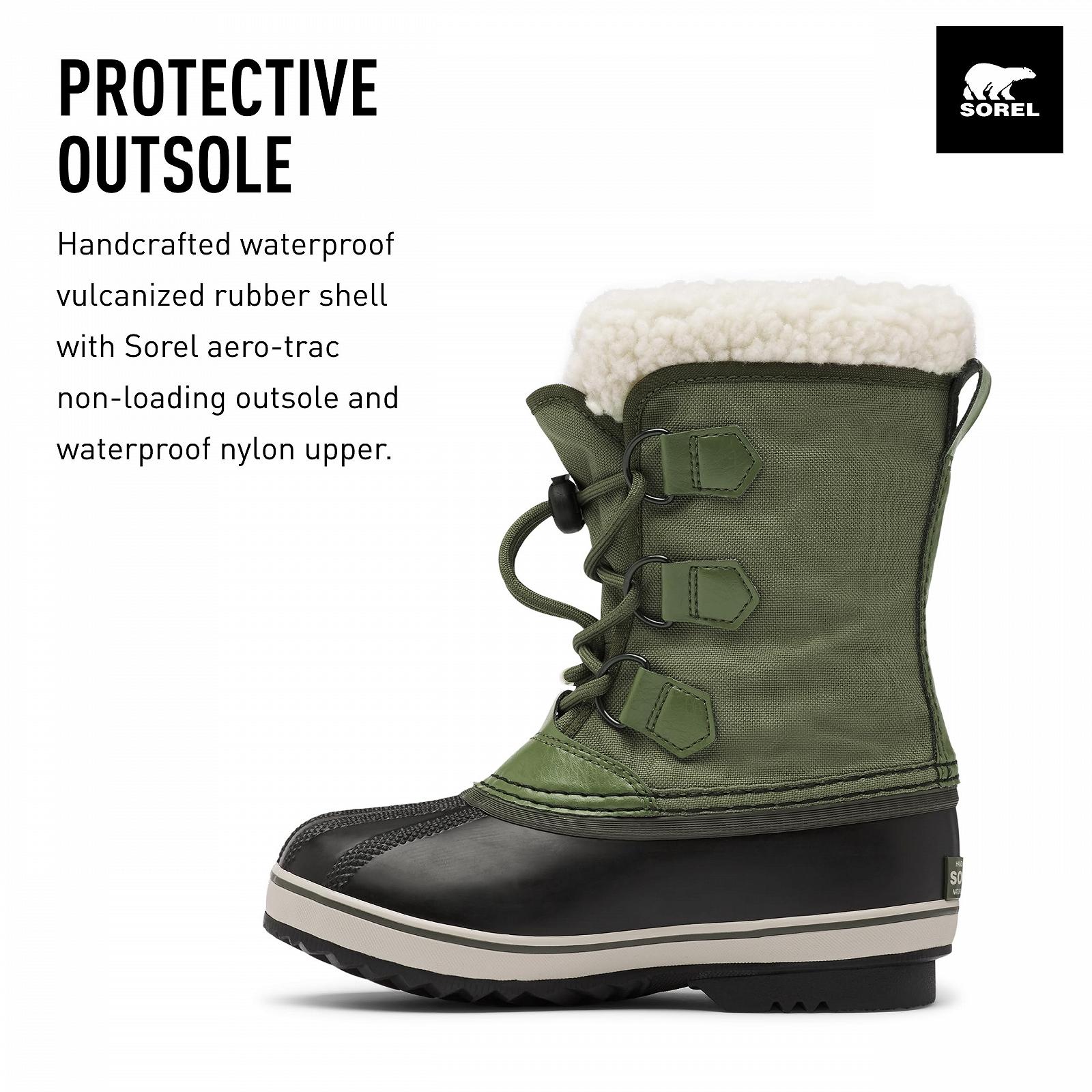 Зимние сапоги Sorel Kinder Yoot Pac Nylon WP, фото №3