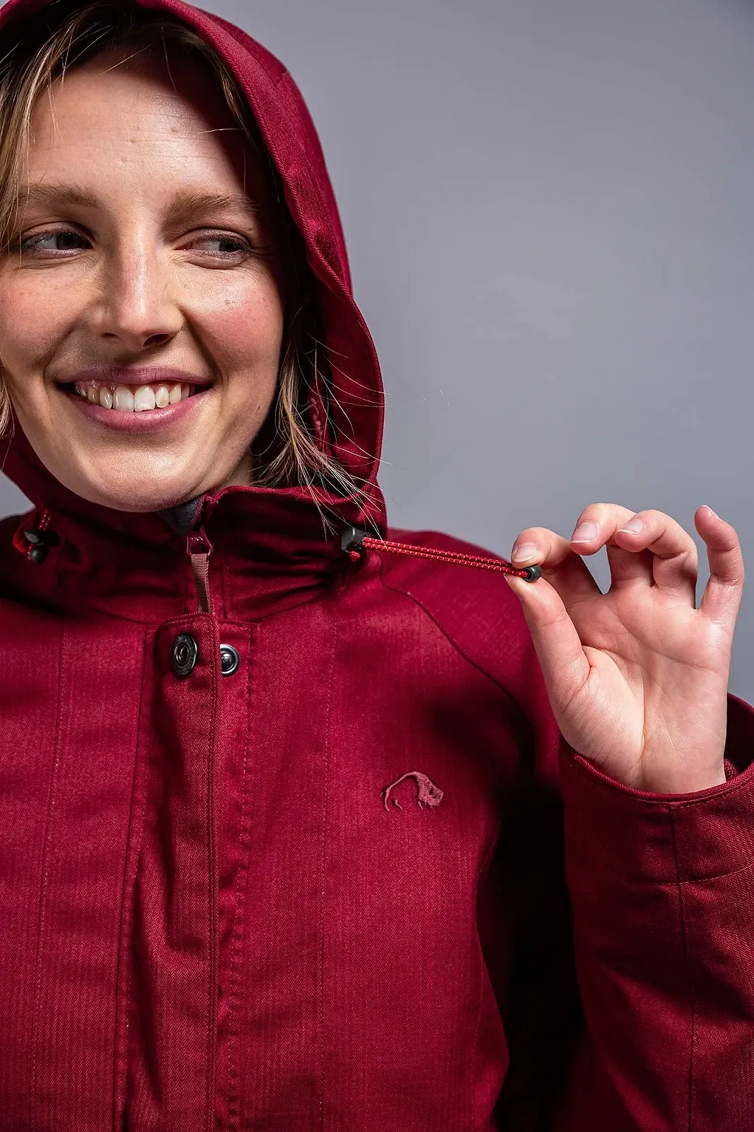 Пальто Tatonka Fly W's Жіноче Червоний "Черешня", фото №8 Пальто Tatonka Fly W's Жіноче Червоний "Черешня", фото №8