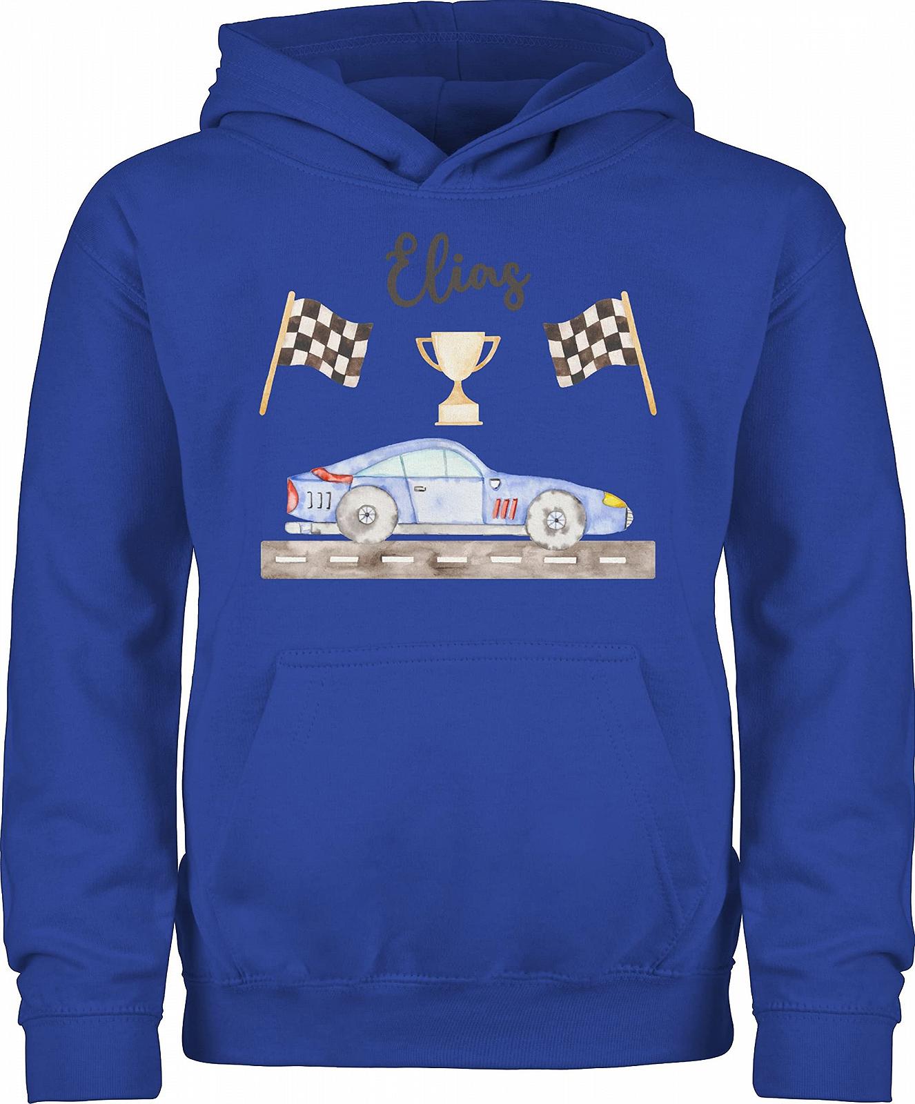 Детская толстовка Shirtracer Автомобиль - Гоночный автомобиль Спортивный автомобиль Гоночный автомобиль Гоночный автомобиль Гоночный автомобиль Гоночный автомобиль Гоночный автомобиль Гоночный автомобиль Semmel с именем, фото №1